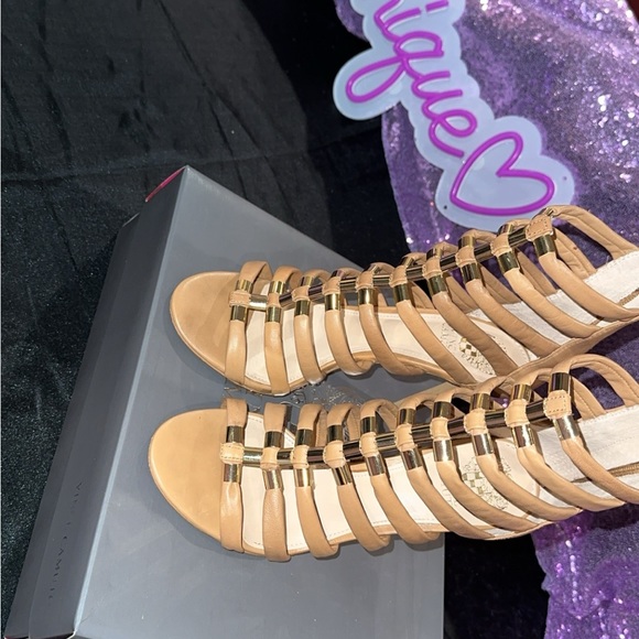Tan Vince Camuto Heels | Worn Once | - Picture 3 of 3